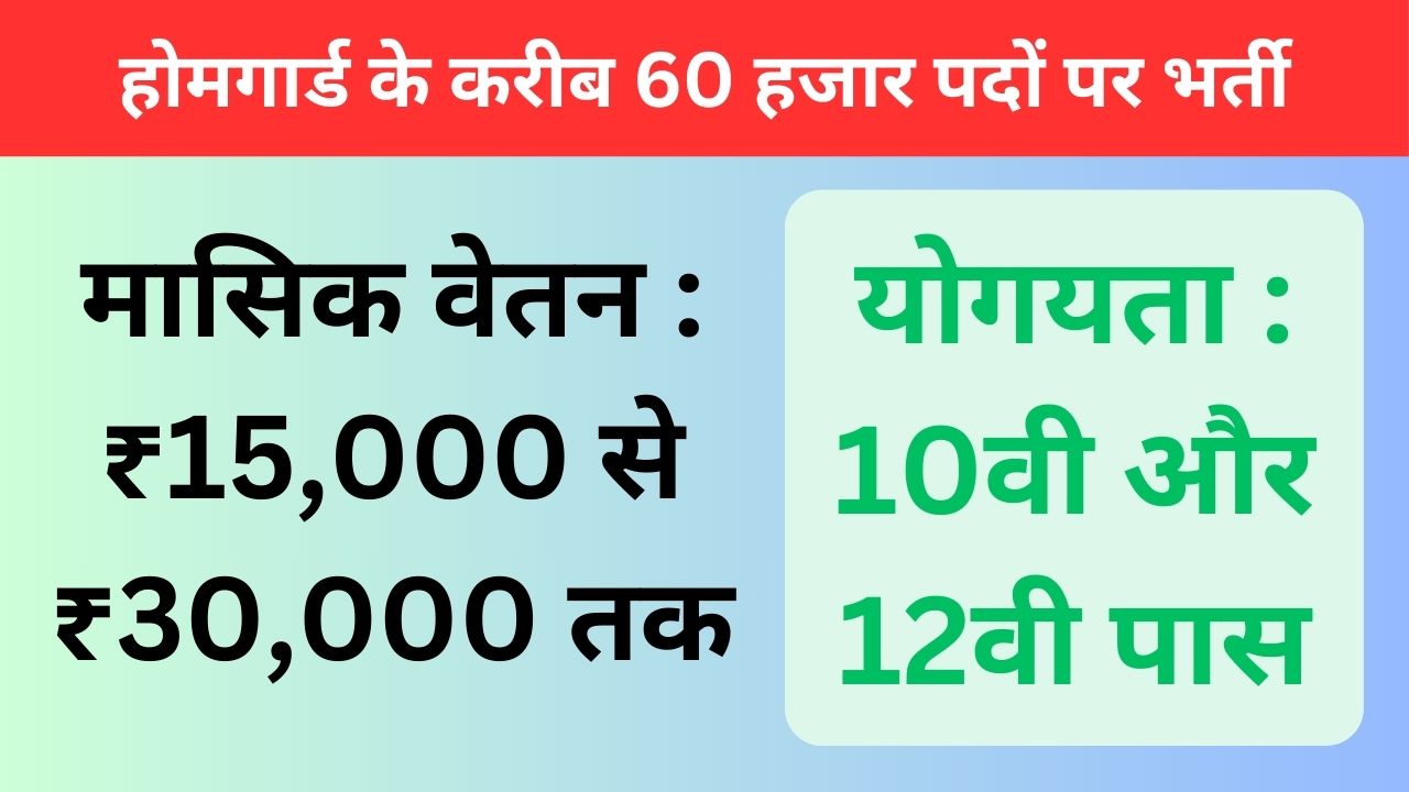 Home Guard Bharti