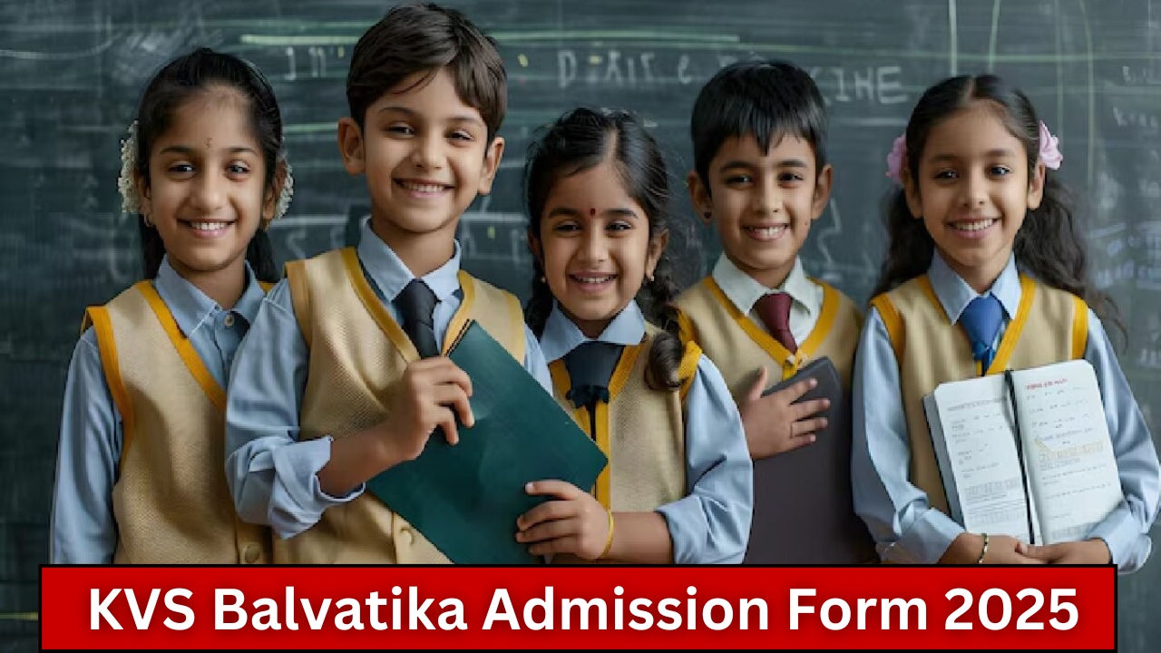 KVS Balvatika Admission Form 2025